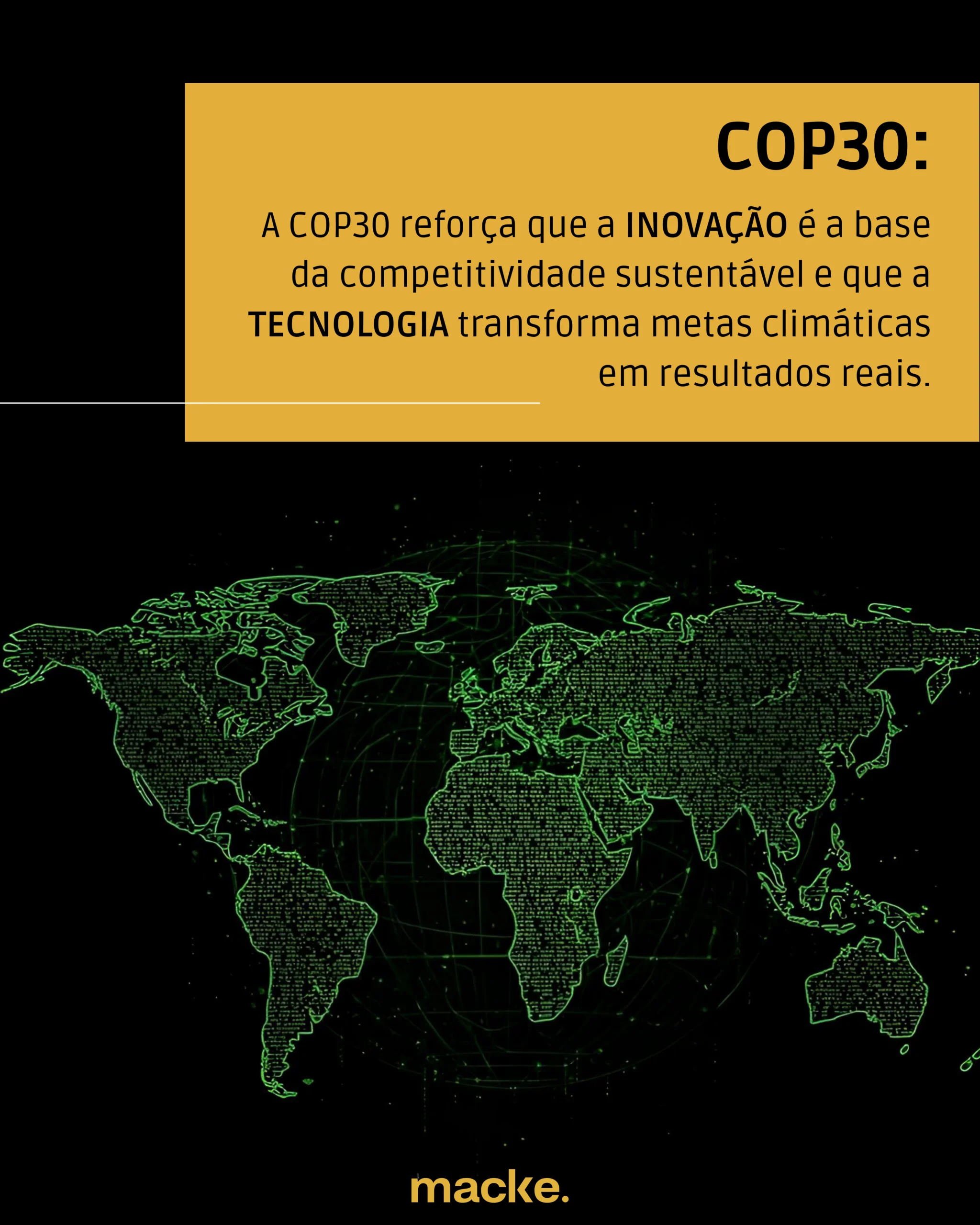 COP30 e o futuro da inovação: Como a tecnologia molda a resposta à ...