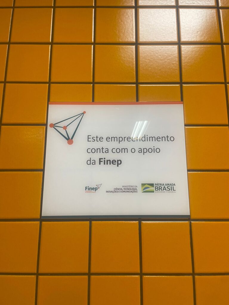 Este empreendimento é apoiado pela Finep