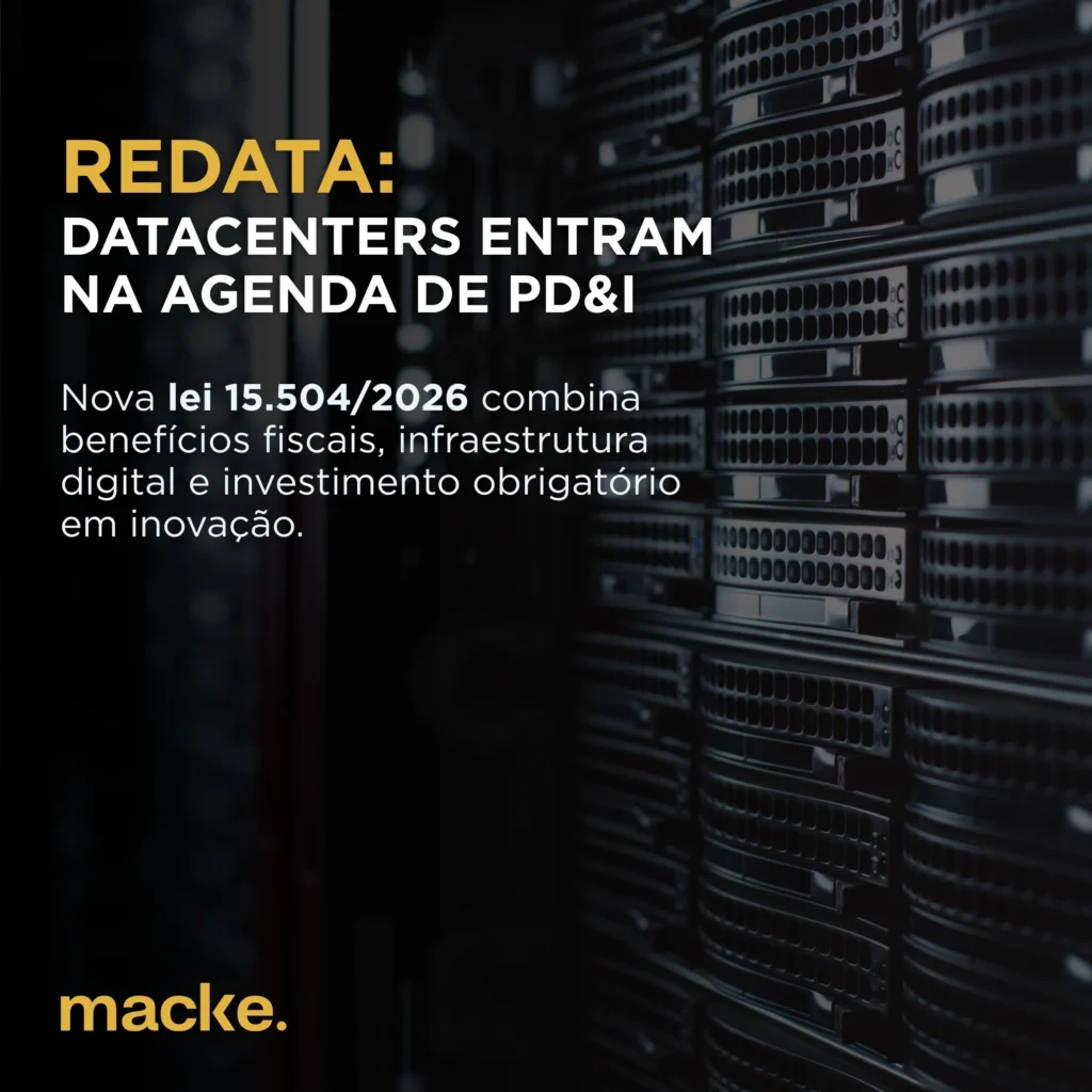 REDATA - DATACENTERS E AGENDA DE PDI